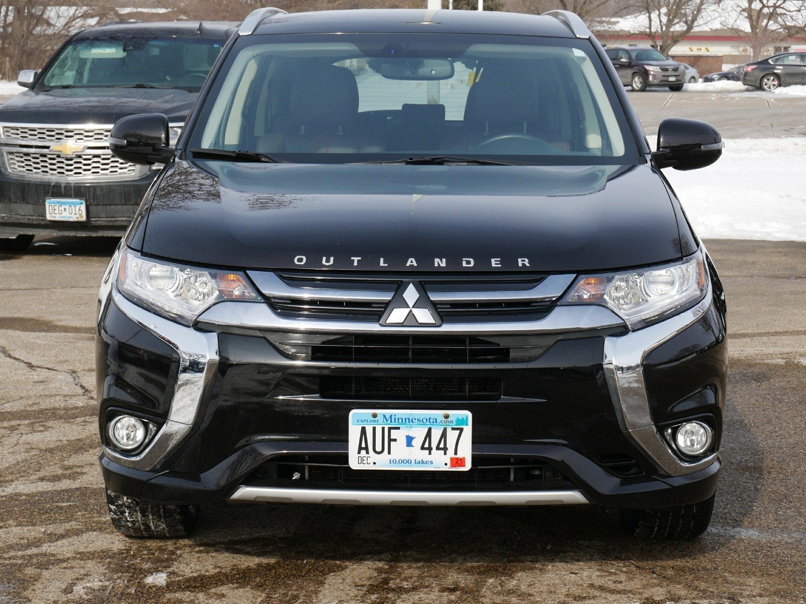 Used 2018 Mitsubishi Outlander SEL with VIN JA4J24A59JZ036180 for sale in Apple Valley, Minnesota